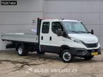 Iveco Daily 35C18 3.0L Open Laadbak 180PK Navi Airco Cruise, Auto's, Stof, Parkeersensor, Euro 6, 4 cilinders
