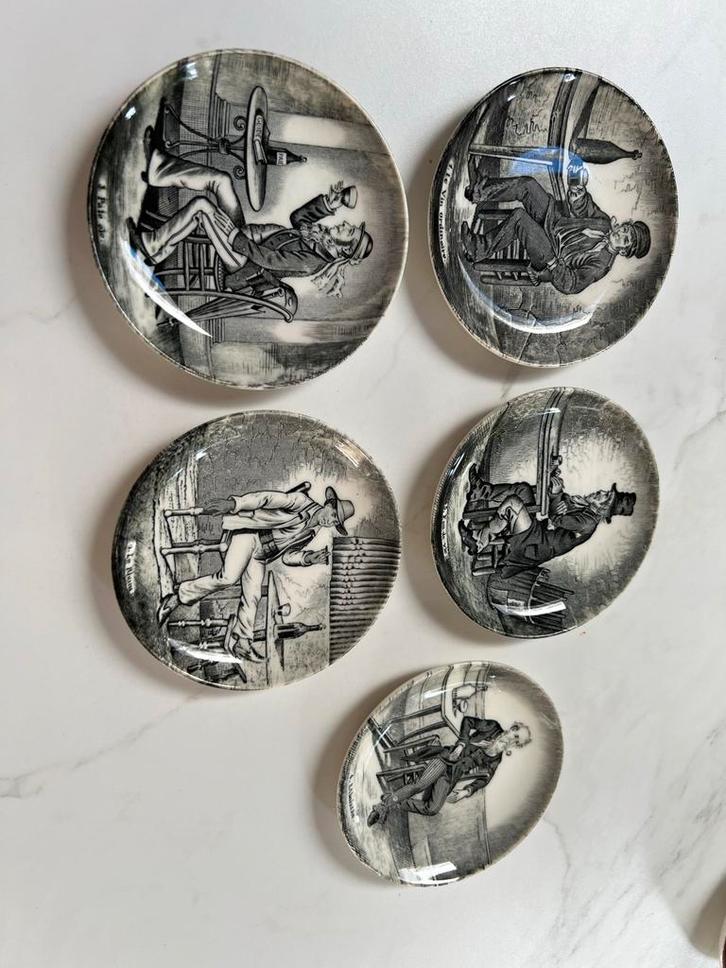 Royal Sphinx Maastricht verzamelbordjes (5), Antiek en Kunst, Antiek | Wandborden en Tegels, Ophalen