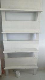 Leuk, wit houten boekenrek, Huis en Inrichting, Kasten | Boekenkasten, 50 tot 100 cm, Minder dan 100 cm, 25 tot 50 cm, Zo goed als nieuw