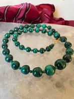 Malachiet beschermt aura straling geluk doelgericht intuïtie, Sieraden, Tassen en Uiterlijk, Kettingen, Nieuw, Ophalen of Verzenden