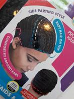 Haar crochet kap, braided haircap , wave cap, extensions cap, Ophalen of Verzenden, Zo goed als nieuw, Pruik of Haarverlenging