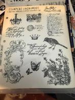 Stempel tim holtz, Ophalen of Verzenden, Zo goed als nieuw, Houten stempel