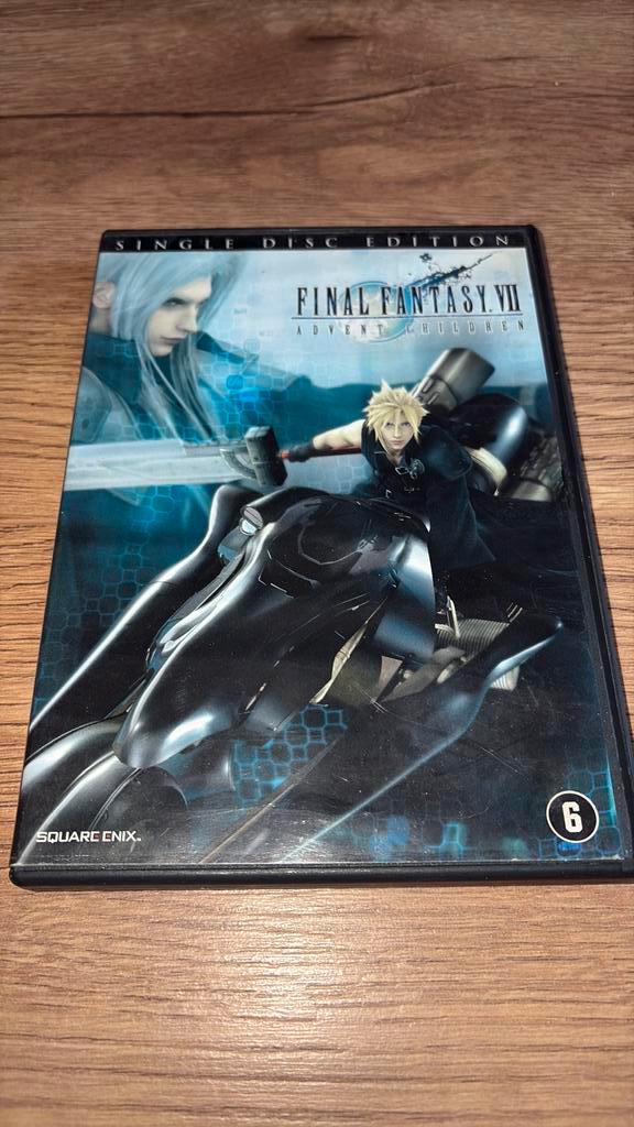 Final Fantasy 7: Advent Children van Square Enix., Cd's en Dvd's, Dvd's | Tekenfilms en Animatie, Zo goed als nieuw, Amerikaans