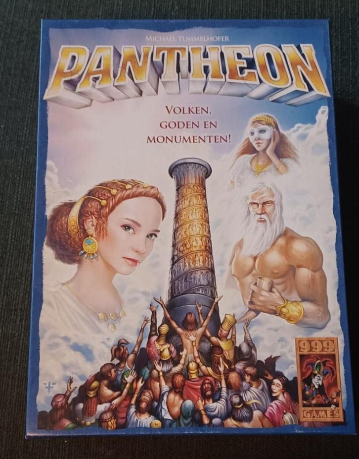 Pantheon, Hobby en Vrije tijd, Gezelschapsspellen | Bordspellen, Zo goed als nieuw, Een of twee spelers, Drie of vier spelers