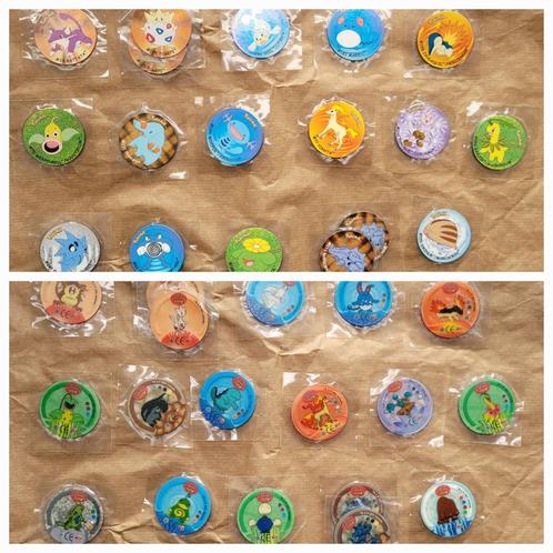 16 nr 's nog van de serie Surprise Pokémon flippo 1 t/m 45, Verzamelen, Flippo's, Losse flippo's, Adventure, Cheetos 24 Game, Chester Cheetos