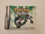 Handleiding Pokemon Emerald, Spelcomputers en Games, Games | Nintendo Game Boy, Gebruikt, 1 speler, Ophalen of Verzenden, Role Playing Game (Rpg)