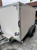 Twins gesloten aanhanger dubbel asser kleine wielen, Auto diversen, Aanhangers en Bagagewagens, Ophalen, Zo goed als nieuw