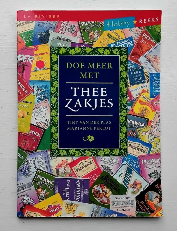 Doe meer met theezakjes - Tinny van der Plas en Marianne Per, Hobby en Vrije tijd, Theezakjes, Boek, Ophalen of Verzenden