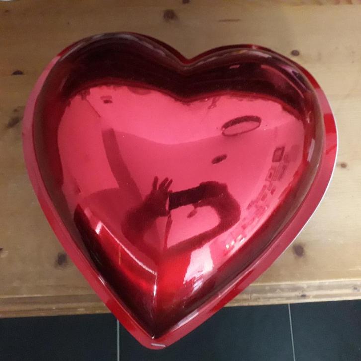 harten 2 varianten; 2 metaal en 2 hard kunststof rood, Huis en Inrichting, Woonaccessoires | Overige, Nieuw, Ophalen of Verzenden