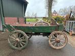 Ouderwetse Boerenkar met Reservewiel, Antiek en Kunst, Ophalen