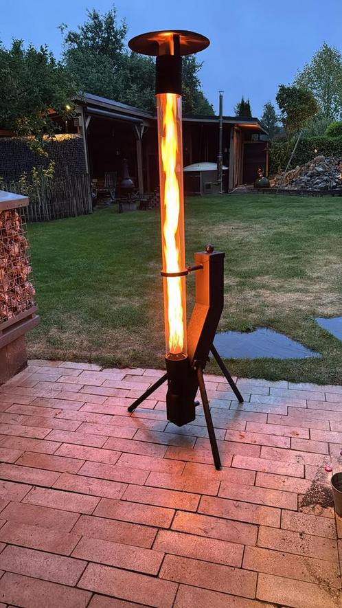 Pelletkachel terrasverwarmer heater veranda verwarmer kachel, Tuin en Terras, Tuinhaarden, Ophalen of Verzenden
