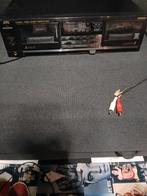 JVC TD-W444 Dubbel Cassettedeck, Audio, Tv en Foto, Cassettedecks, Ophalen of Verzenden, Dubbel, JVC, Auto-reverse