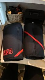 SBD Knee Sleeves 7mm XL 1X aangehad, Sport en Fitness, Ophalen of Verzenden, Zo goed als nieuw