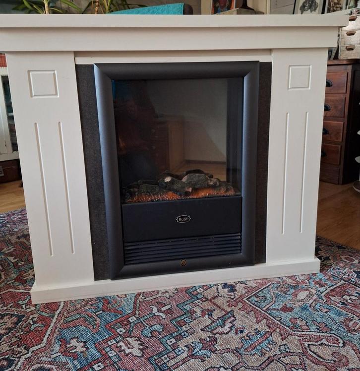 Elektrische Sfeerhaard - Ruby- Warmte & Sfeer!, Huis en Inrichting, Haarden, Gebruikt, Elektrische haard, Ophalen of Verzenden