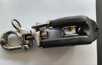 Merriman Bros snatchblock/Klapblok, snapsluiting, 12mm  beschikbaar voor biedingen