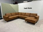 GRATIS LEVERING Z.G.A.N Cognac u-bank 340x260 Gereinigd, Ophalen of Verzenden