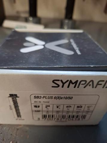 SYMPAFIX SB2-PLUS Schroeven 6(8)x10/50 beschikbaar voor biedingen