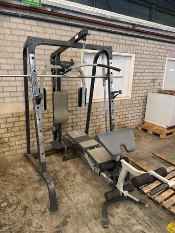Complete Home Gym –Maxxus krachtstation met gewichten(€600) beschikbaar voor biedingen