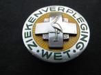 Verpleegstersspeld Wet Ziekenverpleging m.  aantekeningen, Verzamelen, Speldjes, Pins en Buttons, Verzenden