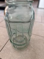 Moai tiki glazen vaas / gezicht van Paaseiland, Overige kleuren, Ophalen of Verzenden, Minder dan 50 cm, Glas