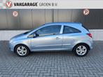 Opel Corsa 1.4-16V Enjoy / VOL - Automaat / airco / cruise /, Auto's, Gebruikt, Zwart, 4 cilinders, Blauw