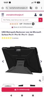 Zo goed als nieuw: UAG cover surface pro 9 10 11 | hoes, Ophalen of Verzenden, Zo goed als nieuw, 10 inch, Bescherming voor- en achterkant
