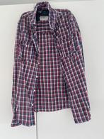 Geruit overhemd van H&M (maat s ?), Kleding | Heren, Overhemden, Blauw, Halswijdte 38 (S) of kleiner, Zo goed als nieuw, H&M