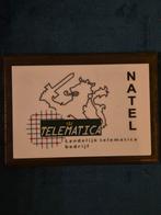 Wapenschild Landelijk Telematica Bedrijf NATEL, Ophalen of Verzenden, 2000 tot heden, Zo goed als nieuw