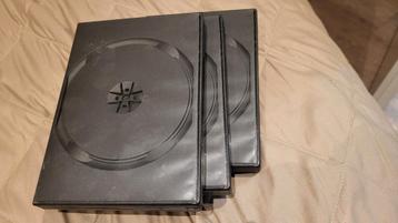 DVD of CD doosjes voor 5 discs 3 stuks samen €2,50 beschikbaar voor biedingen