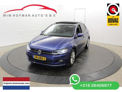 Volkswagen Polo TSI Highl Adv Virtual Panodak Camera Beats A, Auto's, Volkswagen, Bedrijf, Te koop, Polo, ABS, Achteruitrijcamera