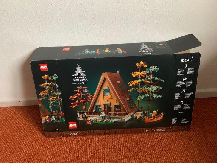 Lego doos 21338 - IDEAS A-frame boshut (zonder inhoud), Kinderen en Baby's, Speelgoed | Duplo en Lego, Nieuw, Ophalen of Verzenden