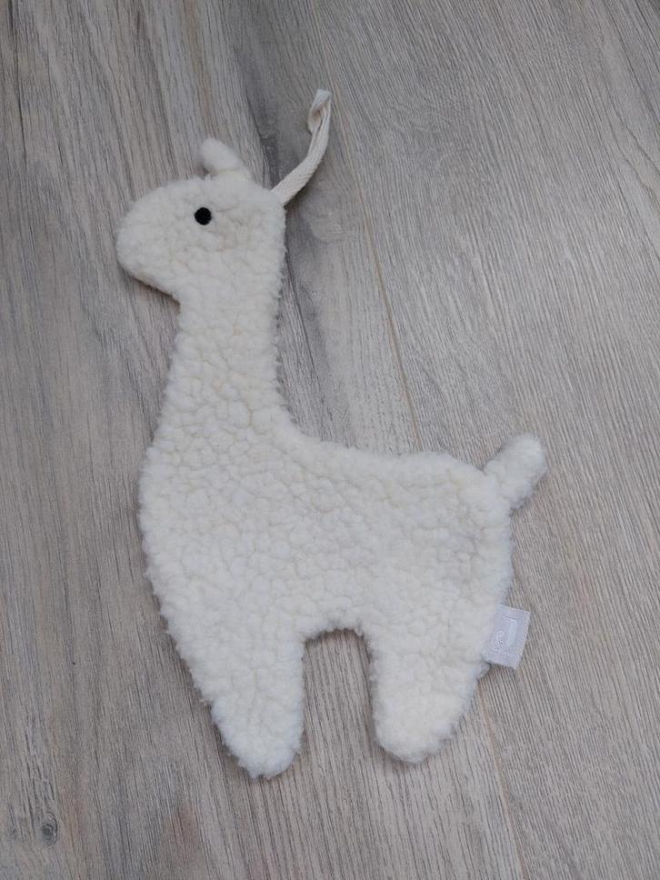 Knuffel knuffeldoekje jollein alpaca lama K9255, Kinderen en Baby's, Speelgoed | Knuffels en Pluche, Zo goed als nieuw, Overige typen