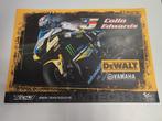 Officiële poster Colin Edwards - MotoGP - gesigneerd, Ophalen of Verzenden, Zo goed als nieuw, Motoren