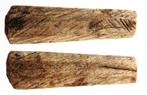 Mesheft Hout 15e eeuw l=83 b=24x18mm Hoorn   a286, Ophalen of Verzenden