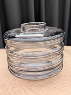 Housevitamin vaas ribbel vaas!, Huis en Inrichting, Woonaccessoires | Vazen, Overige kleuren, Nieuw, Ophalen of Verzenden, Glas