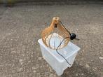 Mooie stijlvolle houten lamp, Huis en Inrichting, Lampen | Hanglampen, Ophalen, Gebruikt, Modern, Minder dan 50 cm