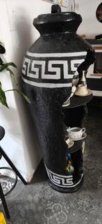 amfora glazen vitrine 154 cm, Ophalen of Verzenden