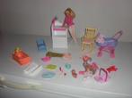 barbie met babykamer, Ophalen of Verzenden, Zo goed als nieuw, Barbie