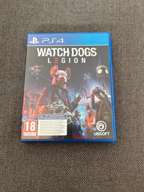 Watch Dogs Legion - PS4 Playstation 4, Spelcomputers en Games, Games | Sony PlayStation 4, Gebruikt, Avontuur en Actie, 1 speler