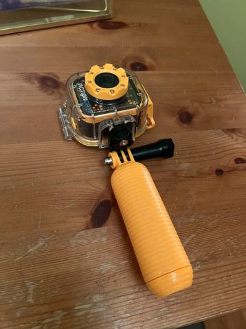 Vtec Actioncam camera met lens, hoes en staaf beschikbaar voor biedingen