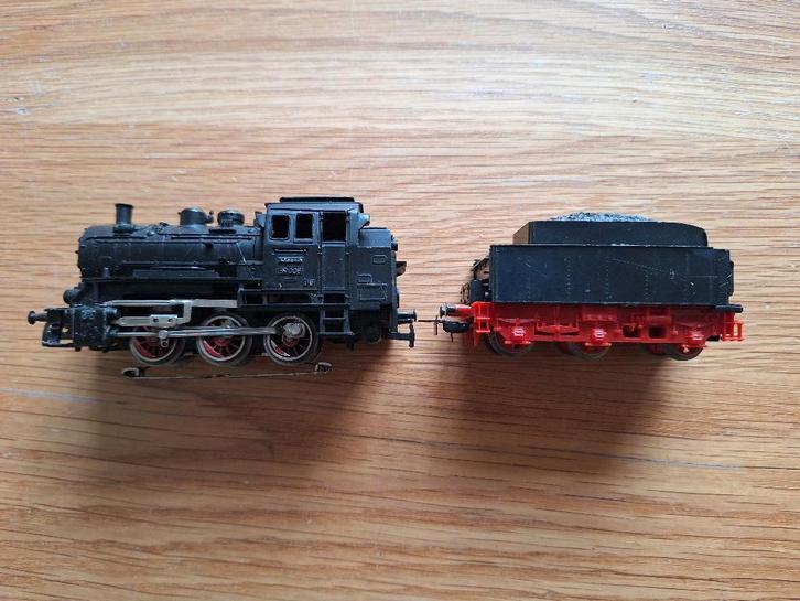 Fleischmann HO - Stoomlocomotief BR 89 005 met tender, Hobby en Vrije tijd, Modeltreinen | H0, Gebruikt, Locomotief, Gelijkstroom