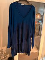 Trui/ tuniek Made in italy petrol  - Maat 54, Kleding | Dames, Grote Maten, Made in Italy, Blauw, Trui of Vest, Ophalen of Verzenden