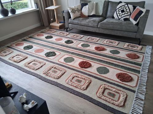 Vloerkleed Dutchbone Haydon, Huis en Inrichting, Stoffering | Tapijten en Kleden, Zo goed als nieuw, 200 cm of meer, 200 cm of meer