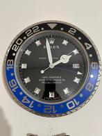 CUSTOM! Rolex GMT II | Batman Style Wandklok, Ophalen of Verzenden, Nieuw, Analoog, Wandklok