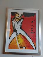 zeefdruk Herman Brood, Antiek en Kunst, Ophalen