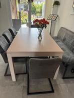 Eettafel, Huis en Inrichting, Tafels | Eettafels, Ophalen, Gebruikt, 200 cm of meer, 50 tot 100 cm