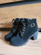 VeterLaarsjes met hak 37, Kleding | Dames, Ophalen, Zwart, Lage of Enkellaarzen, Nieuw