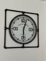 Wandklok Industrial - Wall Clock, Ophalen, Zo goed als nieuw, Wandklok