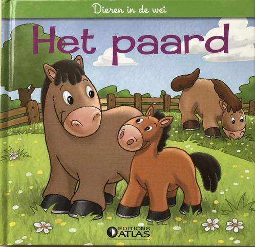 Het paard - dieren in de wei**, Boeken, Kinderboeken | Baby's en Peuters, Ophalen of Verzenden