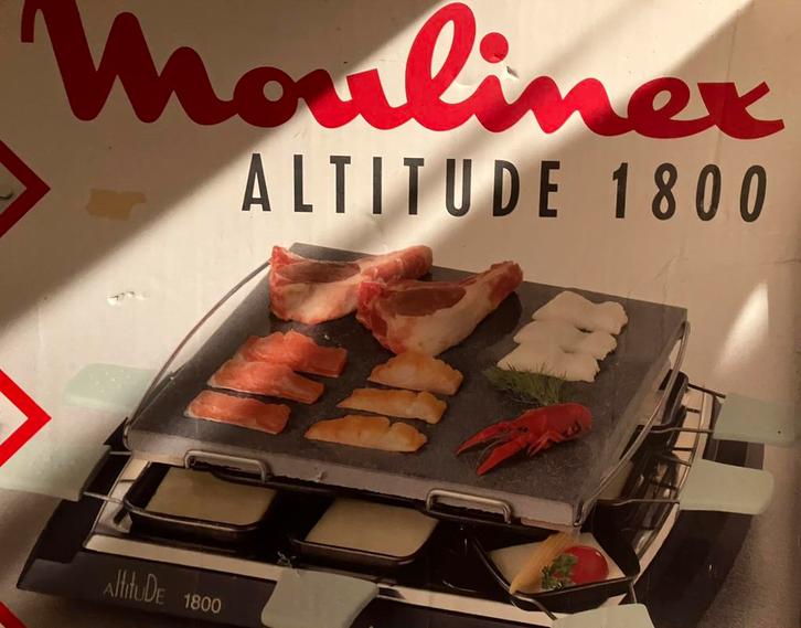 Moulinex gourmet- en steengril, Witgoed en Apparatuur, Gourmetstellen, Gebruikt, 8 personen of meer, Ophalen of Verzenden